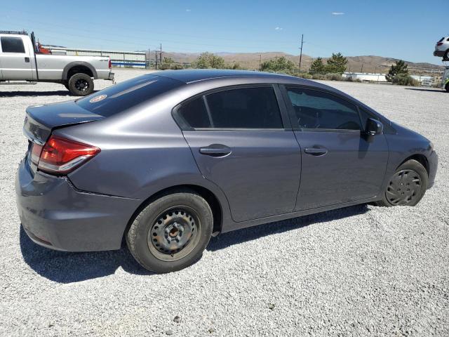 19XFB2F55EE240744 - 2014 HONDA CIVIC LX GRAY photo 3