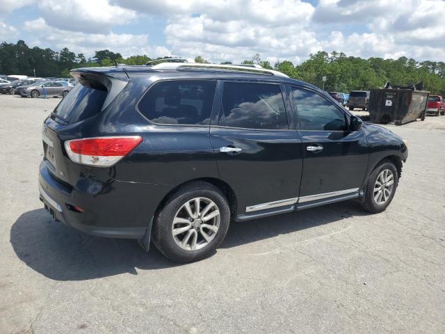 5N1AR2MN7FC637630 - 2015 NISSAN PATHFINDER S BLACK photo 3