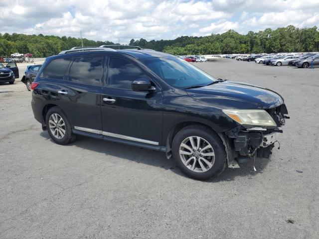 5N1AR2MN7FC637630 - 2015 NISSAN PATHFINDER S BLACK photo 4