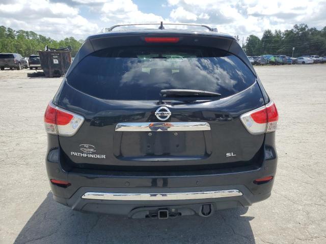 5N1AR2MN7FC637630 - 2015 NISSAN PATHFINDER S BLACK photo 6