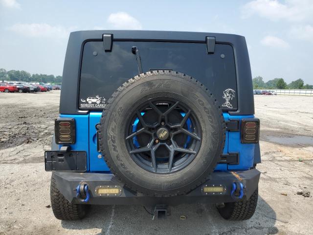 1C4BJWDG4GL213364 - 2016 JEEP WRANGLER U SPORT Bleu photo 6