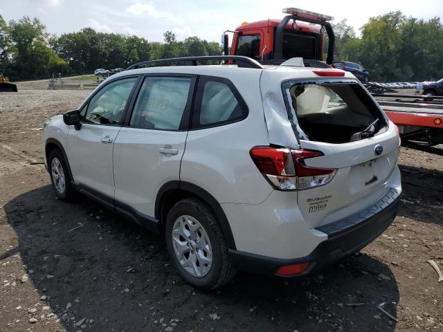 JF2SKACCXKH474560 - 2019 SUBARU FORESTER WHITE photo 2