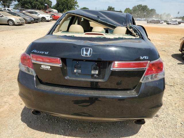 1HGCP3F8XCA001597 - 2012 HONDA ACCORD EXL BLACK photo 6