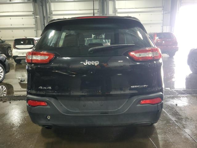 1C4PJMAB0EW298301 - 2014 JEEP CHEROKEE SPORT BLACK photo 6