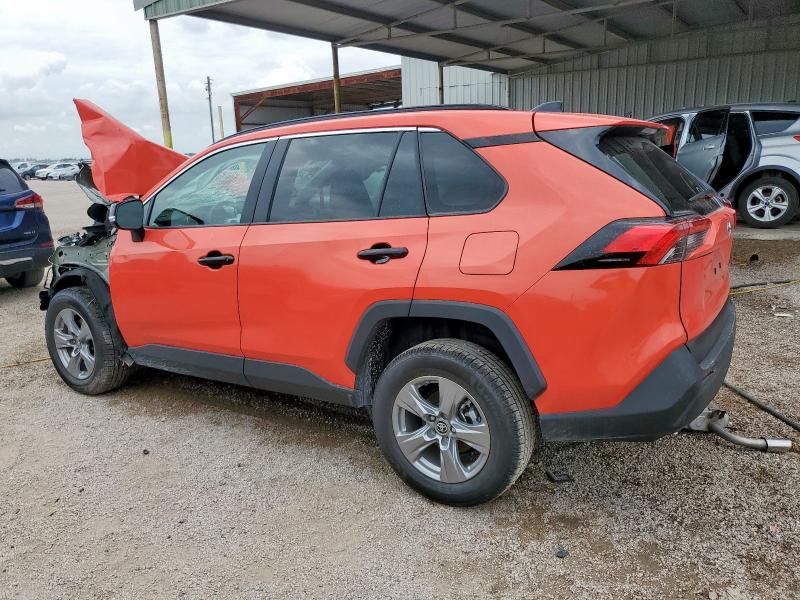 4T3MWRFV9RU152861 - 2024 TOYOTA RAV4 LE ORANGE photo 2
