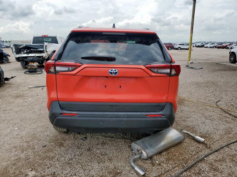 4T3MWRFV9RU152861 - 2024 TOYOTA RAV4 LE ORANGE photo 6