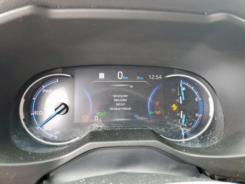 4T3MWRFV9RU152861 - 2024 TOYOTA RAV4 LE ORANGE photo 9