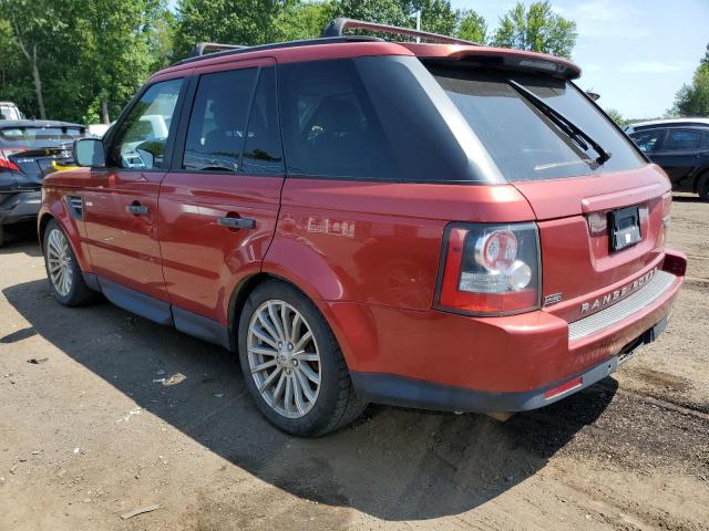 SALSF2D42BA704464 - 2011 LAND RANGE ROVER SPORT HSE BURGUNDY photo 2