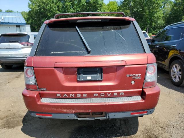 SALSF2D42BA704464 - 2011 LAND RANGE ROVER SPORT HSE BURGUNDY photo 6