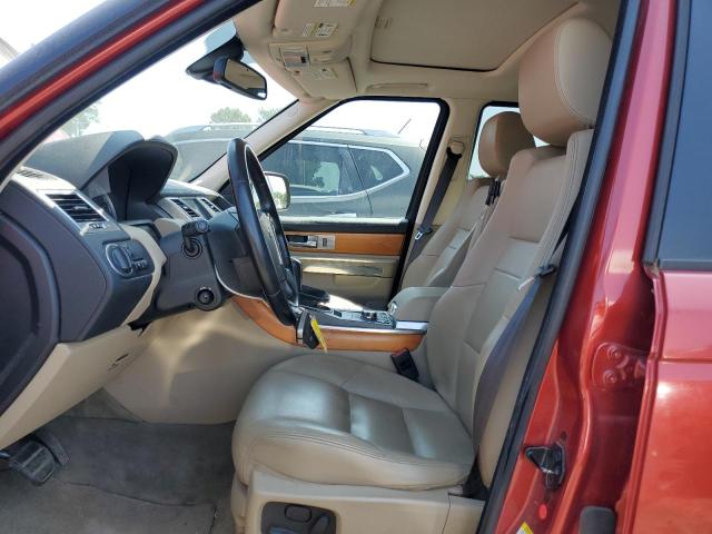 SALSF2D42BA704464 - 2011 LAND RANGE ROVER SPORT HSE BURGUNDY photo 7