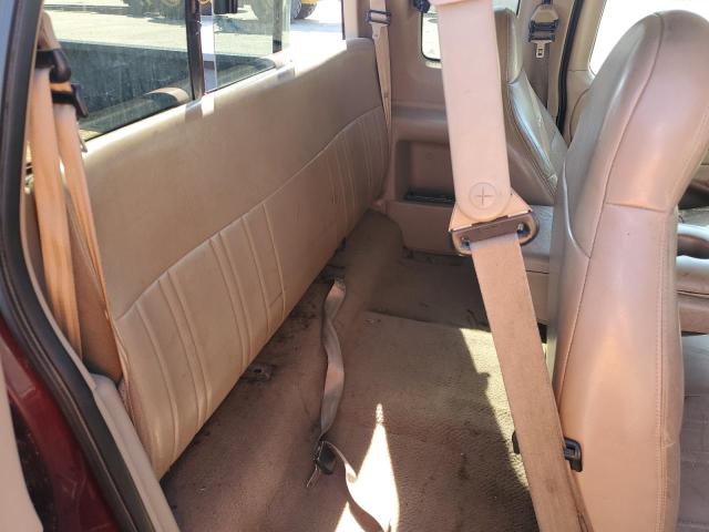1FTZX1766WNB20402 - 1998 FORD F150 Burgund zdjęcie 10