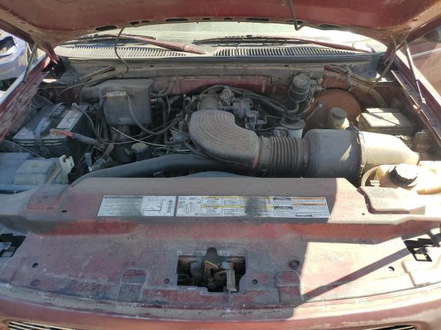 1FTZX1766WNB20402 - 1998 FORD F150 BURGUNDY photo 11