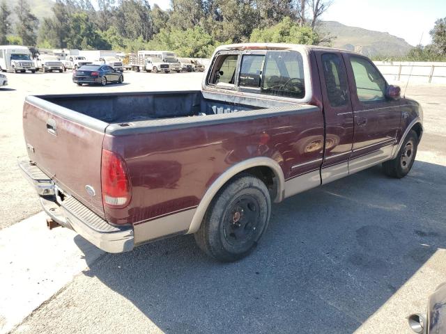 1FTZX1766WNB20402 - 1998 FORD F150 Burgund zdjęcie 3
