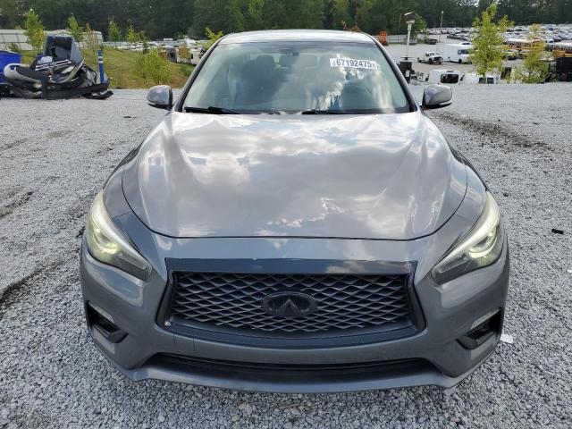 JN1EV7AR6JM440797 - 2018 INFINITI Q50 LUXE 灰色 照片 5