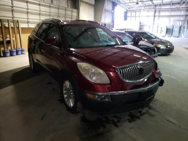 5GALVBED6AJ190647 - 2010 BUICK ENCLAVE CXL RED photo 1