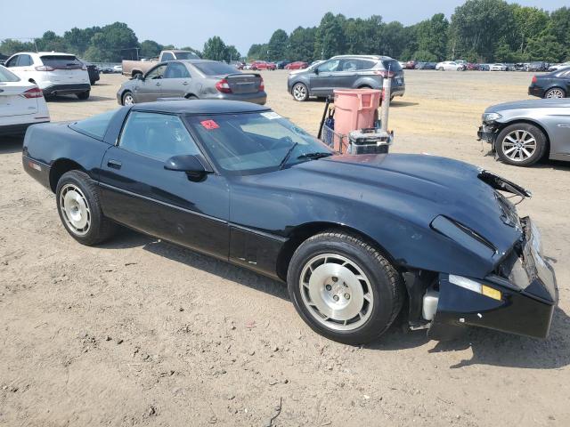 1G1YY0785G5118185 - 1986 CHEVROLET CORVETTE BLACK photo 4