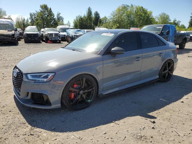 WUABWGFF0J1905350 - 2018 AUDI RS3 GRAY photo 1