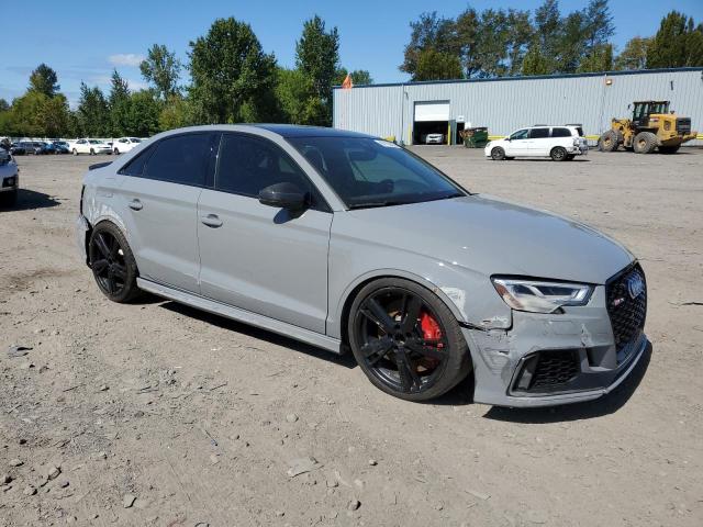 WUABWGFF0J1905350 - 2018 AUDI RS3 GRAY photo 4