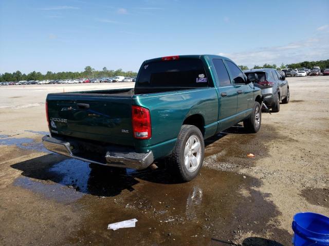 1D7HA18D54S598082 - 2004 DODGE RAM 1500 ST GREEN photo 4