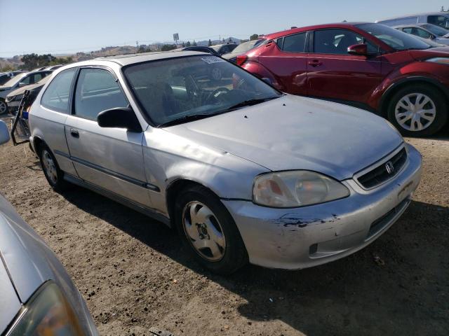 2HGEJ6446YH109543 - 2000 HONDA CIVIC DX SILVER photo 4