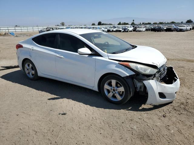 5NPDH4AE6DH375346 - 2013 HYUNDAI ELANTRA GLS WHITE photo 4