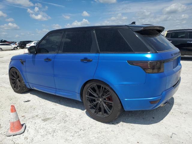 SALWR2EF4GA598986 - 2016 LAND ROVER RANGE ROVE SC BLUE photo 2