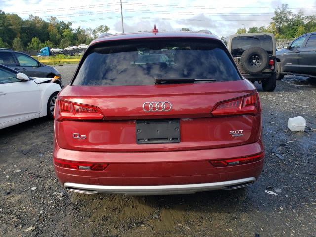 WA1CNAFY8J2126091 - 2018 AUDI Q5 PRESTIGE RED photo 6