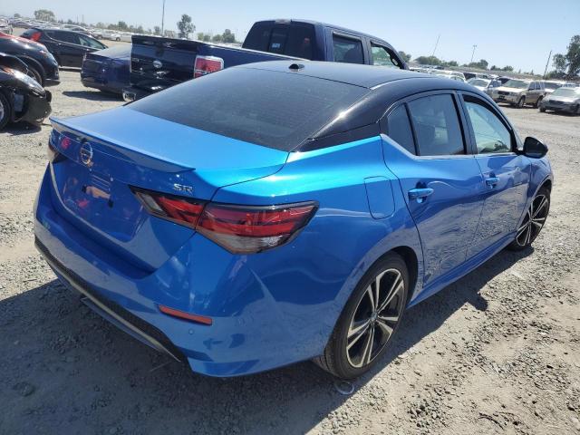 3N1AB8DV1NY266453 - 2022 NISSAN SENTRA SR BLUE photo 3