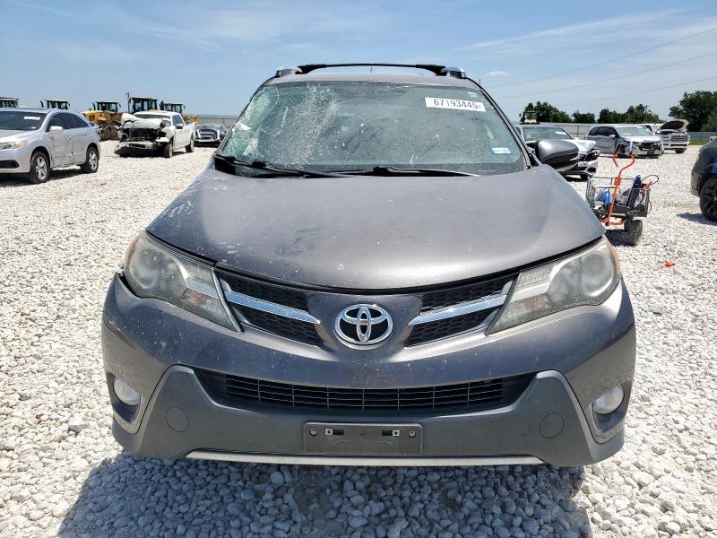 2T3WFREV6FW170689 - 2015 TOYOTA RAV4 XLE GRAY photo 5