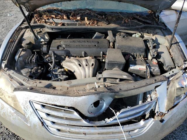 4T1BE46K37U072139 - 2007 TOYOTA CAMRY CE SILVER photo 11