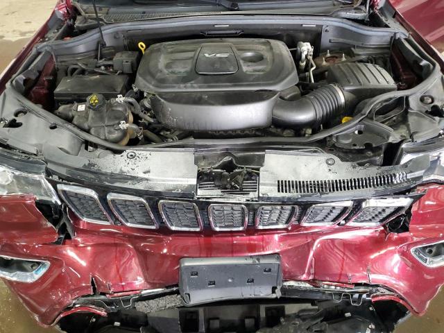 1C4RJFAG1JC351230 - 2018 JEEP GRAND CHER LAREDO أحمر صورة 12