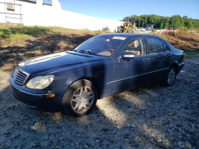 WDBNG83J53A380311 - 2003 MERCEDES-BENZ S 430 4MATIC BLUE photo 1