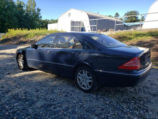 WDBNG83J53A380311 - 2003 MERCEDES-BENZ S 430 4MATIC BLUE photo 2