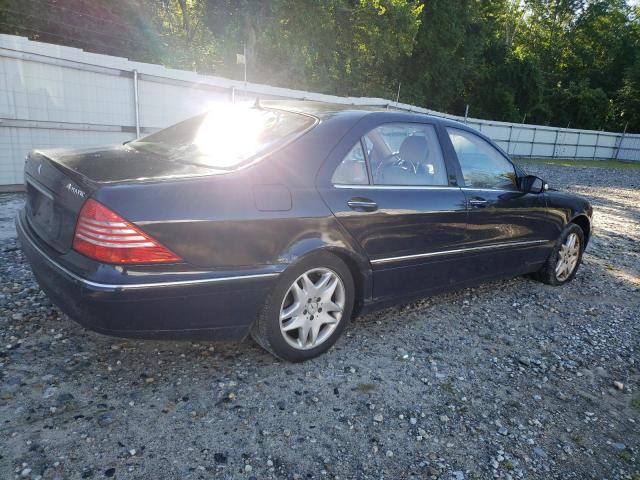 WDBNG83J53A380311 - 2003 MERCEDES-BENZ S 430 4MATIC BLUE photo 3
