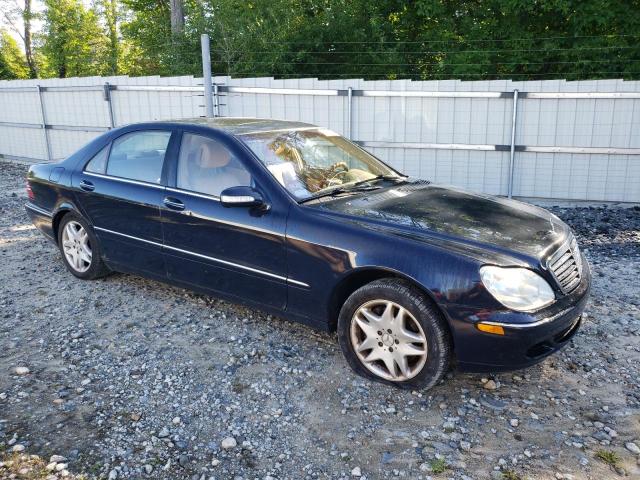 WDBNG83J53A380311 - 2003 MERCEDES-BENZ S 430 4MATIC BLUE photo 4