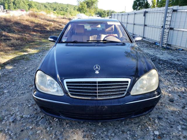 WDBNG83J53A380311 - 2003 MERCEDES-BENZ S 430 4MATIC BLUE photo 5