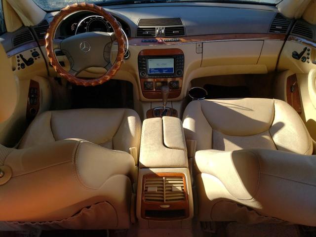 WDBNG83J53A380311 - 2003 MERCEDES-BENZ S 430 4MATIC BLUE photo 8