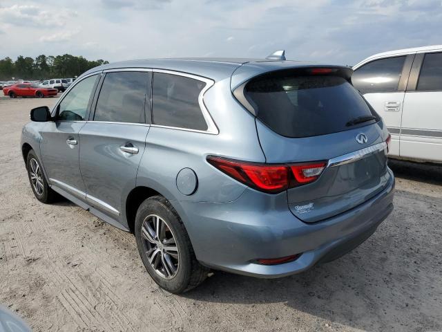 5N1DL0MM0JC516523 - 2018 INFINITI QX60 BLUE photo 2