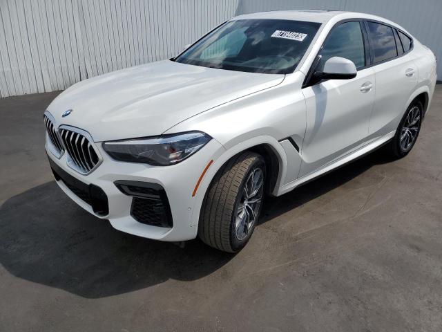 5UXCY6C00P9N56009 - 2023 BMW X6 XDRIVE40I WHITE photo 1