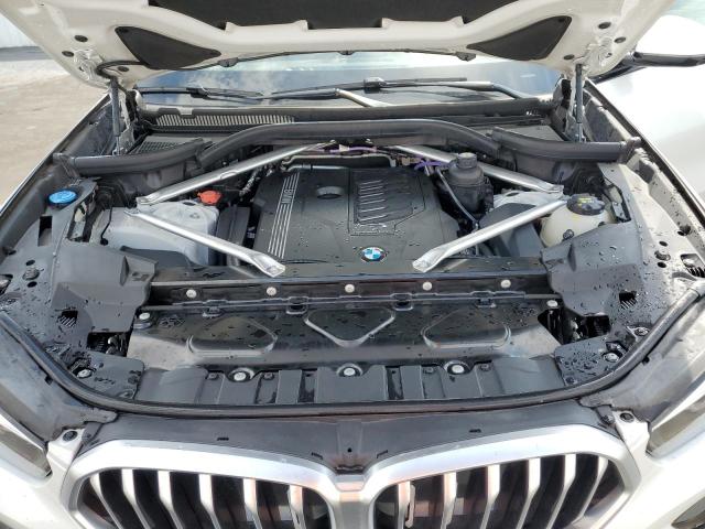 5UXCY6C00P9N56009 - 2023 BMW X6 XDRIVE40I WHITE photo 11