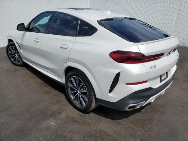 5UXCY6C00P9N56009 - 2023 BMW X6 XDRIVE40I WHITE photo 2