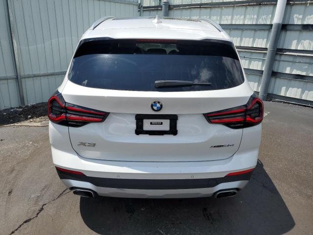 5UX53DP09N9M50788 - 2022 BMW X3 XDRIVE30I WHITE photo 6