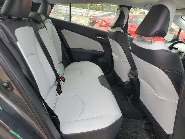 JTDL9RFUXK3006956 - 2019 TOYOTA PRIUS ნაცრისფერი ფოტო 10