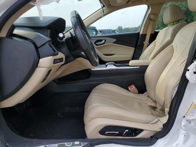 19UUB5F48MA012840 - 2021 ACURA TLX TECHNOLOGY WHITE photo 7