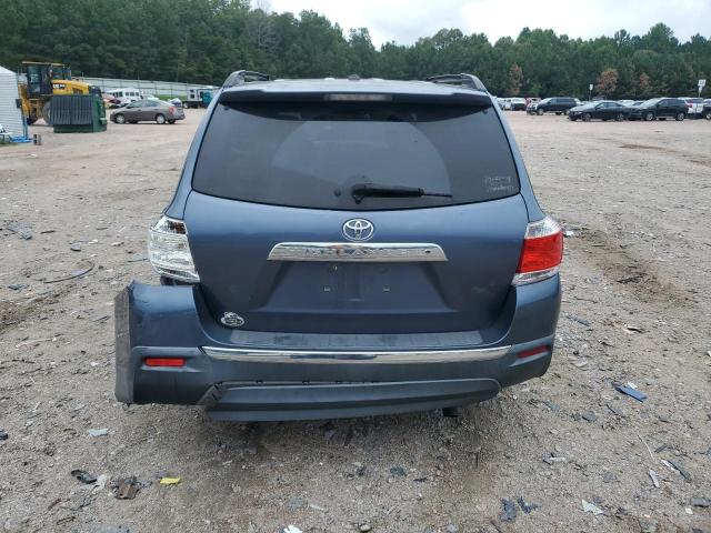 5TDZK3EH6CS050663 - 2012 TOYOTA HIGHLANDER BASE Синий фото 6