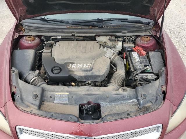 1G1ZK57718F173464 - 2008 CHEVROLET MALIBU LTZ RED photo 11