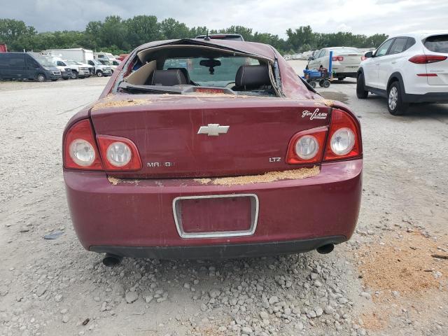 1G1ZK57718F173464 - 2008 CHEVROLET MALIBU LTZ RED photo 6