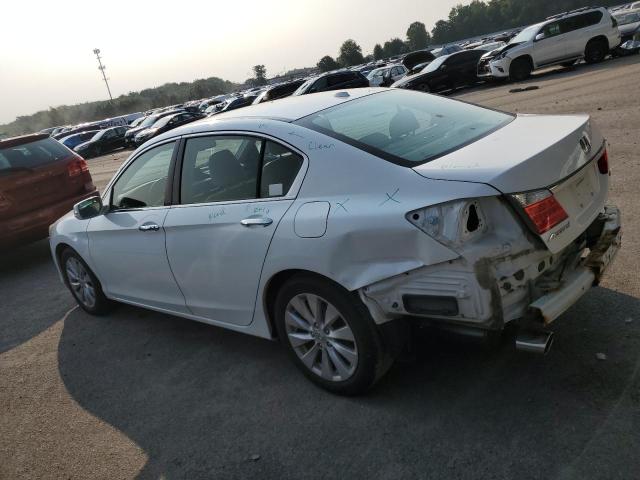 1HGCR3F87DA010382 - 2013 HONDA ACCORD EXL WHITE photo 2