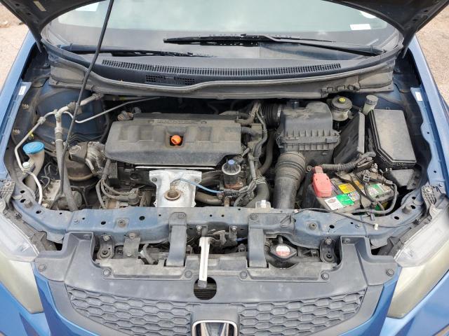 2HGFG3A84CH517914 - 2012 HONDA CIVIC EX BLUE photo 11