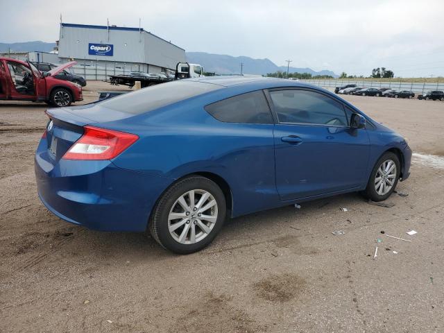 2HGFG3A84CH517914 - 2012 HONDA CIVIC EX BLUE photo 3